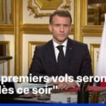 Emmanuel Macron annonce que deux vols évacuant des Français du Moyen-Orient arriveront « dès ce soir »