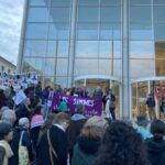 Municipales à Nîmes : à l’appel de Visa 30, 200 personnes manifestent contre la venue de Jordan Bardella au meeting du candidat Julien Sanchez