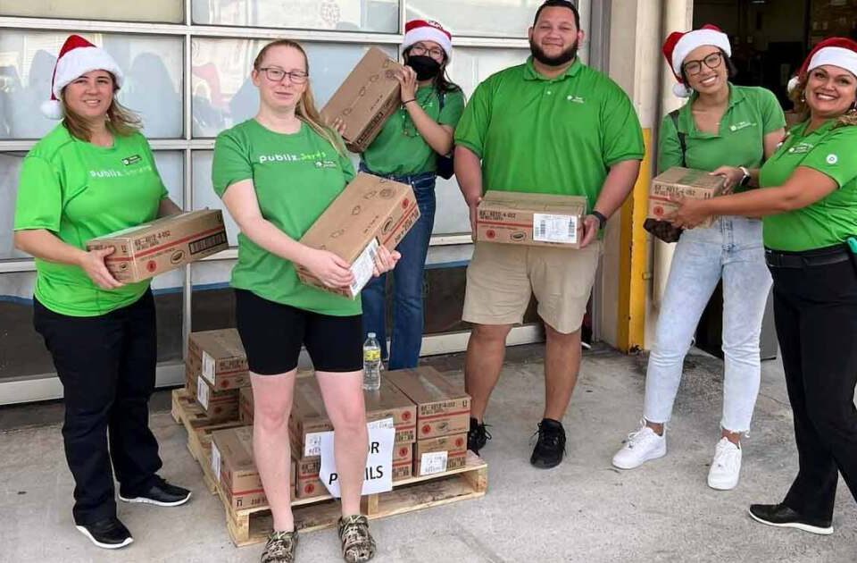 0,000 worth of supplies donated to PB schools